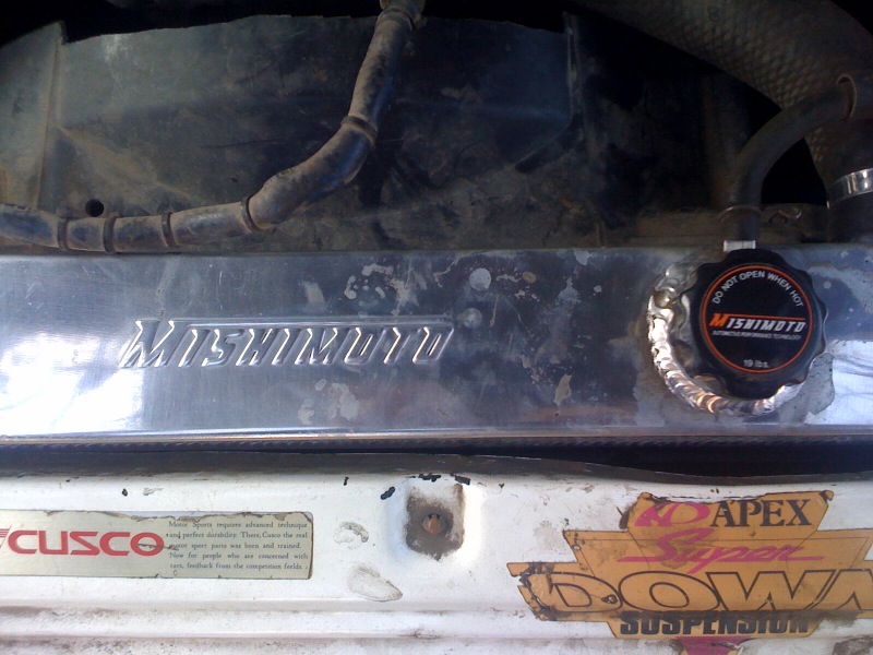 Supra 70 (1G-GTEU) - Mishimoto inside (R)