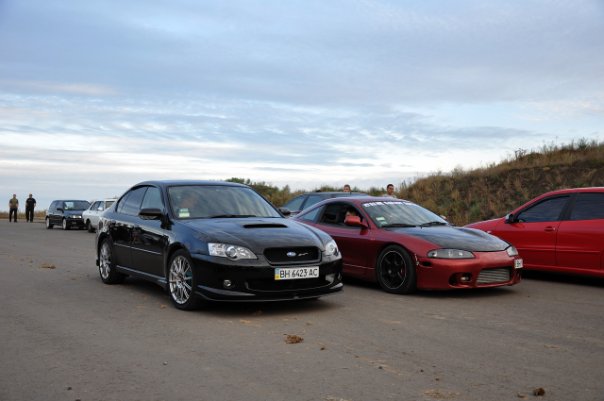 Hard vs Subaru Legacy 2.5L TT